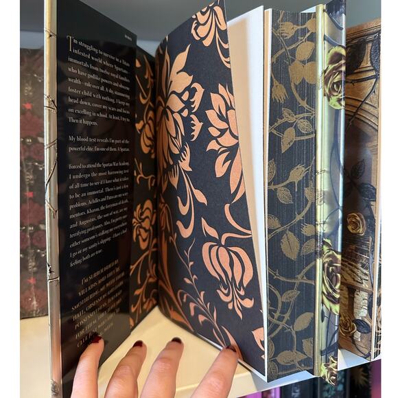 Barnes & Noble Signed SE Blood Of Hercules Bonds Of Hercules Jasmine Mas - Picture 8 of 10